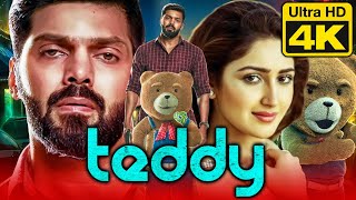 Teddy 4K ULTRA HD South Indian Comedy Hindi Dubbed Full Movie  Arya Sayyeshaa [upl. by Llevert773]