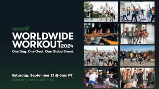 🔴 Live Herbalife Worldwide Workout 2024 [upl. by Ailet]