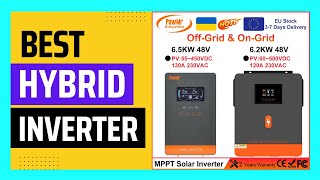 PowMr 62KW 42KW 65KW 45KW OffGridampOngrid Inverter 48V 24V to 230VAC MPPT 120A [upl. by Ikik]