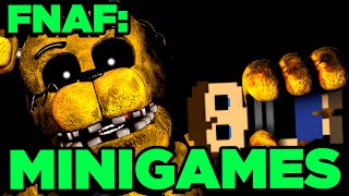 FNAF 10 MELHORES MINIGAMES Five Nights at Freddys [upl. by Nisotawulo]