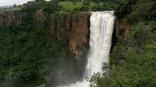 Howick Falls in Howick KwaZuluNatal South Africa [upl. by Lledrac]