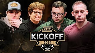 PGT 2024 KickOff 5000 No Limit Holdem Final Table ft Justin Bonomo amp David Coleman [upl. by Ube86]