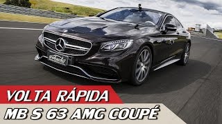 MERCEDESAMG S 63 COUPÉ – VR COM RUBENS BARRICHELLO 75  ACELERADOS [upl. by Kale]