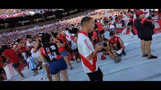 los borrachos del tablon  fiesta monumental  vs argentinos jr 2024 HD recibimiento 🐔🐔 [upl. by Nihsfa]