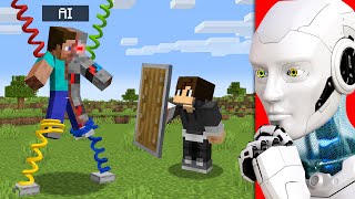 Using AI to TEST My Friends in Minecraft [upl. by Enreval]