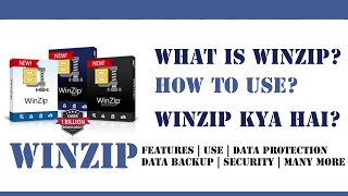 Winzip  What is winzip  How to Download Winzip Free  How to Install Winzip By One Click [upl. by Dnomrej]