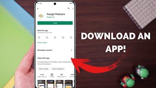 How to Download an App on Android [upl. by Eesdnyl]