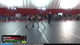 Boys 14U 136 Blake Smith Illinois Vs Brayden Koester Iowa [upl. by Atronna]