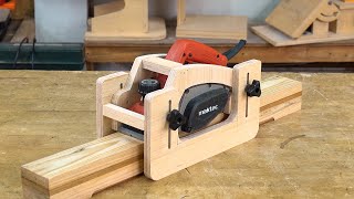 Amazing Woodworking Tips and Tricks Electric Hand Planer Hacks [upl. by Lyndsey]