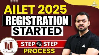 AILET 2025 Registration started  AILET 2025 Application Form Filling 🔥 Step by Step Process [upl. by Jarv]