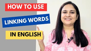 Learn Linking words to Improve English Fluency [upl. by Ibson]