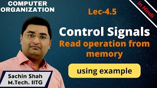 L45 Control signals for read operation from memory [upl. by Patterman372]