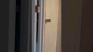 Installing a prehung door [upl. by Inanaup]