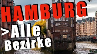 Hamburg – Bezirke und Stadtteile – BesserWissen [upl. by Ahsimek]