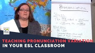 Teaching Pronunciation Skills in the ESL Classroom [upl. by Therron]