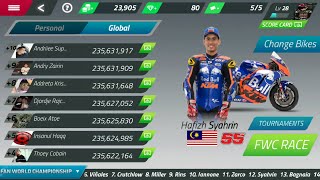 Hafizh Syahrin in MotoGP Racing 19 Android  IOS [upl. by Armington149]