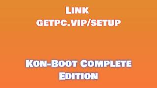 🔸KonBoot🔮 HOW TO INSTALL 💻PCLAPTOP TUTORIAL 2024 no charge😁 [upl. by Drape544]