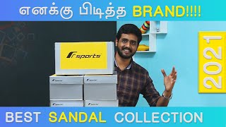 Fsports Mens Sandals Collection 2021  GTrendz  Tamil Review  Footwear Exclusive [upl. by Ydnes462]