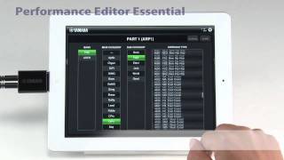 Yamaha Performance Editor [upl. by Inafit]