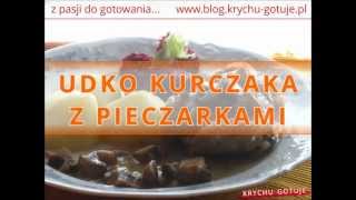 Jak przygotować udko kurczaka z pieczarkami Danie na obiad z ziemniakami Udko w godzinę [upl. by Lathrop]