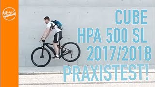 Cube REACTION HYBRID HPA SL 500 EBike Review Praxistest  Berge fahren in Stuttgart [upl. by Netsrejk]