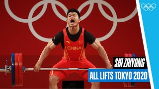 Shi Zhiyong 🇨🇳 Olympic Champion and a World Record breaker🏆 I Tokyo 2020 [upl. by Mungovan]