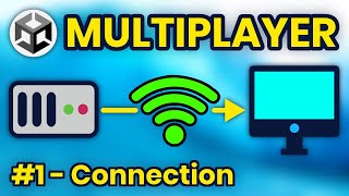 How to Make a Multiplayer Game in Unity  Connecting Clients to a Server  Part 1 [upl. by Eri]