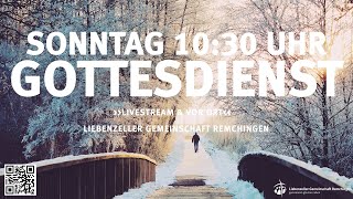 Livestream Gottesdienst 140124  LGV Remchingen [upl. by Lenore]