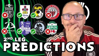 202425 Europa Conference League Qualifying 1st Round  2nd Leg Predictions [upl. by Saddler201]