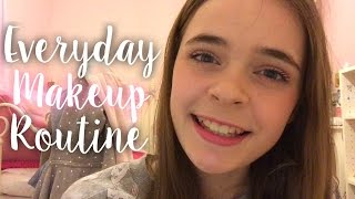 Everyday Makeup Routine  Sadie Rose [upl. by Dnalevets174]