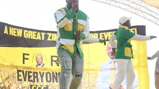 KUDZI NYAKUDYA PERFORMS AT CCC RALLY [upl. by Llertal]