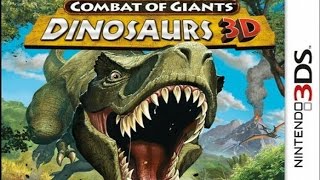 Combat of Giants Dinosaurs 3D Gameplay Nintendo 3DS 60 FPS 1080p [upl. by Trevlac]