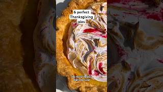 Six new Thanksgiving pies Which are you making recipe thanksgiving pie dessert baking [upl. by Humo47]