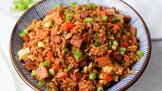 30min Delicious amp Easy Spam Fried Rice [upl. by Laurens]