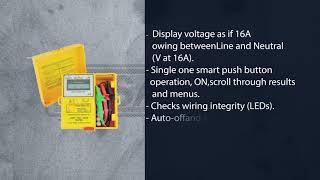 BESANTEK BST LT01 Digital Loop PSC Load Tester [upl. by Jacobsohn796]