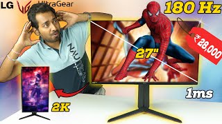 Best Monitor for Gaming amp Video Editing 🔥  LG UltraGear 27GP850B Gaming Monitor Under Rs30000 [upl. by Oigres]