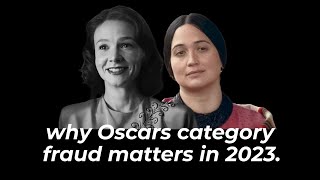 how Oscars category fraud is different in 2023 [upl. by Ardell]