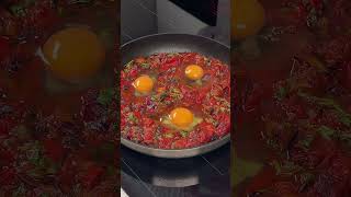 Shakshuka Rührei mit Tomaten shakshukarecipe rührei [upl. by Trebloc]