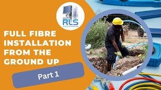 Full BT Fibre installation from the ground up  Part 1 [upl. by Odetta]