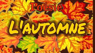 Poésie 🍁 Lautomne de Jean Glauzy 🍂 [upl. by Fachan]