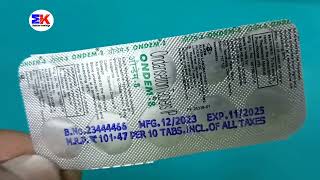 Ondem8mgTablet  Ondansetron 8mg Tablet  Ondem 8mg Tablet Uses Benefits Dosage Review in Hindi [upl. by Hanid]