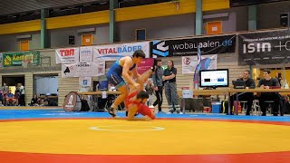 RINGEN OSTALBTURNIER 2024 U17 92kg  FS  ABDULMAJEED vs ABASHIDZE [upl. by Millicent]