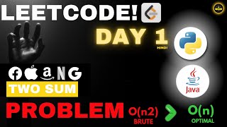 How to Solve LeetCode Problems Day 1 ProblemSolving Skills  Two Sum  procoderjii [upl. by Dominic379]