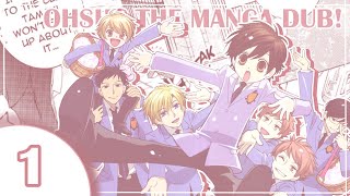 Ouran High School Host Club The Manga Dub EPISODE 1 [upl. by Ynnel]