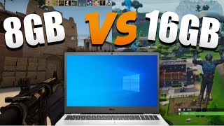 8GB VS 16GB Ram  Dell Inspiron 15 3505  Ryzen 5 3450u [upl. by Massab]