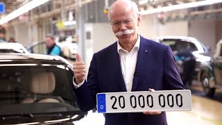 MercedesBenz plant Sindelfingen produces 20millionth vehicle  MercedesBenz original [upl. by Nnhoj]