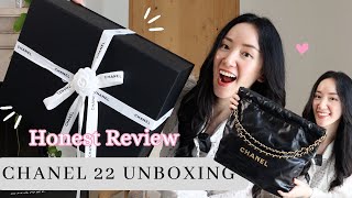 CHANEL 22 BAG UNBOXING Worth Buying Honest Review after 10 months use [upl. by Kaleena162]