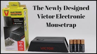 The Newly Designed Victor Electronic Mousetrap Mousetrap Monday [upl. by Mlehliw237]