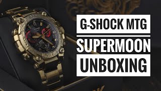 GSHOCK MTGB3000CX9A LIMITED EDITION SUPERMOON UNBOXING [upl. by Ybeloc705]