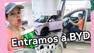 Entramos a BYD🚗Carros Electricos e Hibrídos🧐💓💙⚡ [upl. by Ohara]